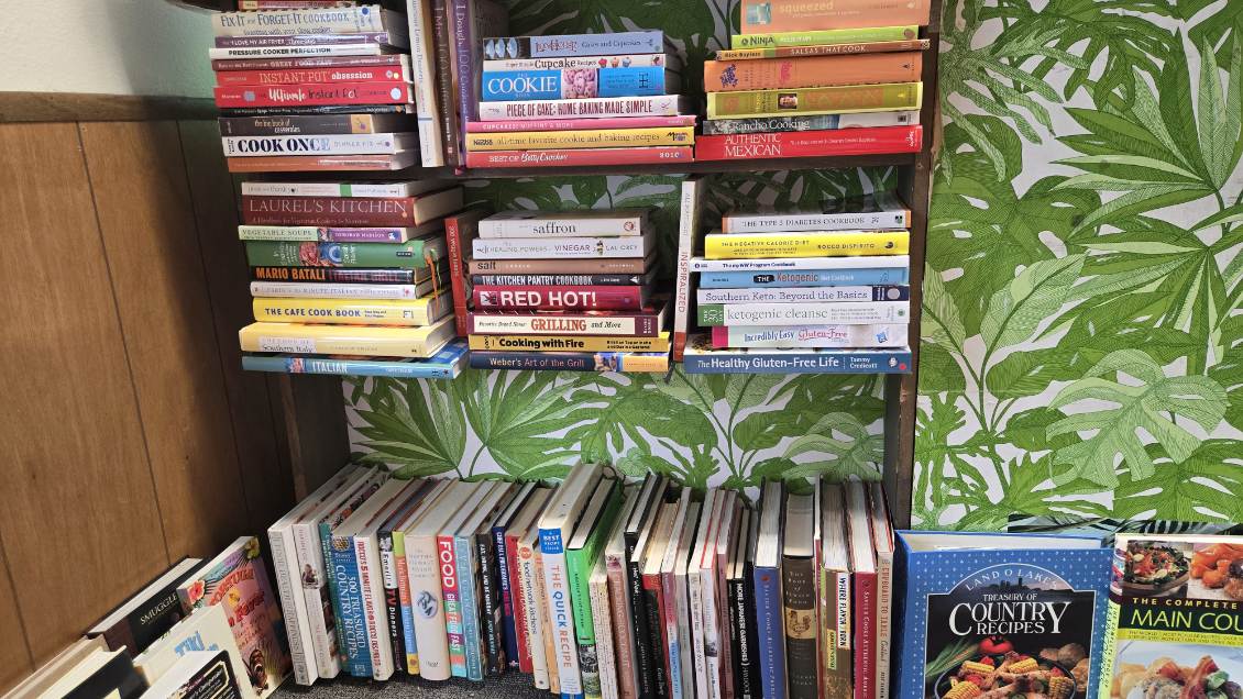 The whole cookbook nook